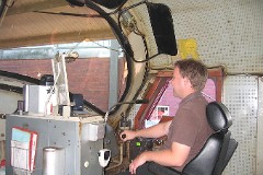 Driver's cabin in MY